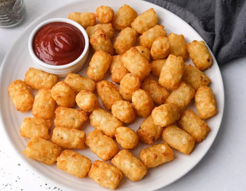 air fryer tater tots temperature