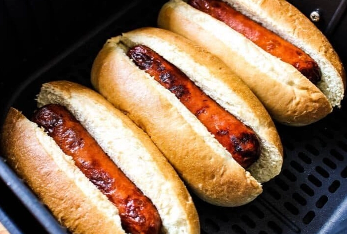 air fryer hot dog recipe