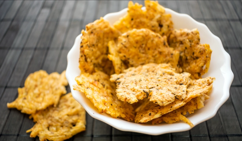 how to make parmesan crisps