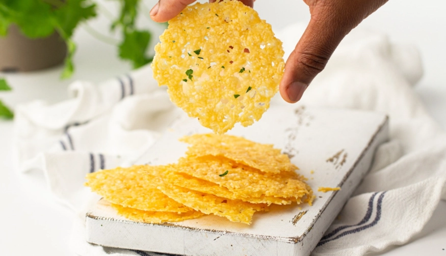 how to make parmesan crisps