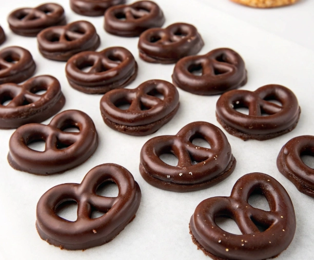 chocolate dipped pretzels recipe