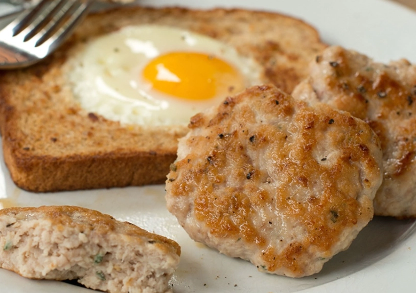 healthy breakfast sausage