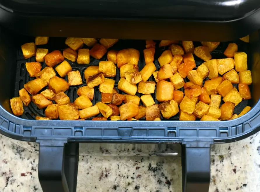 air fryer roasted squash