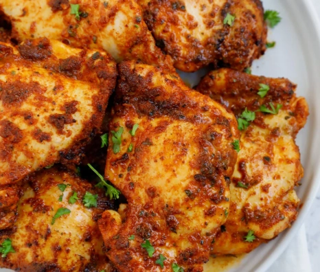crispy chicken thighs air fryer