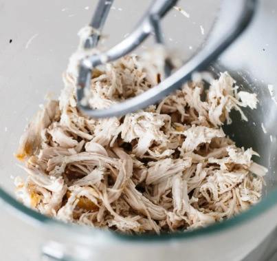 cooking chicken for shredding
