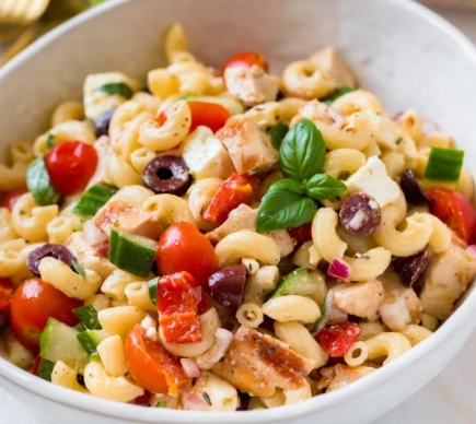 creamy chicken pasta salad
