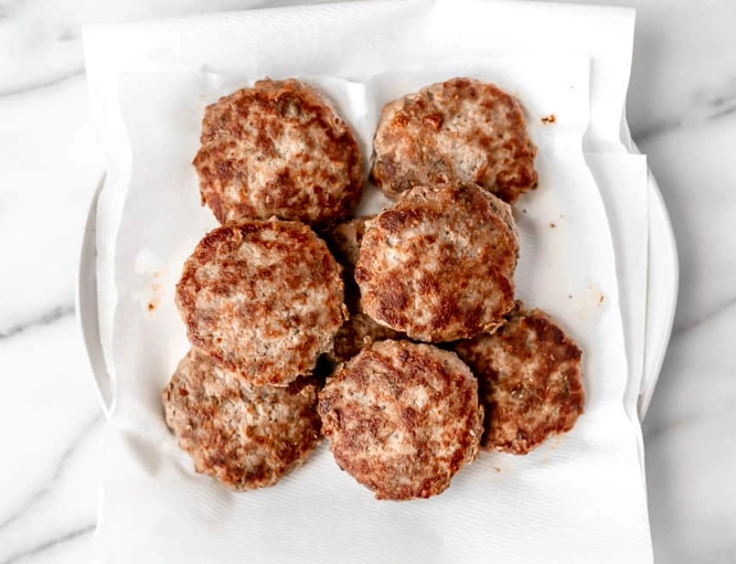 healthy breakfast sausage