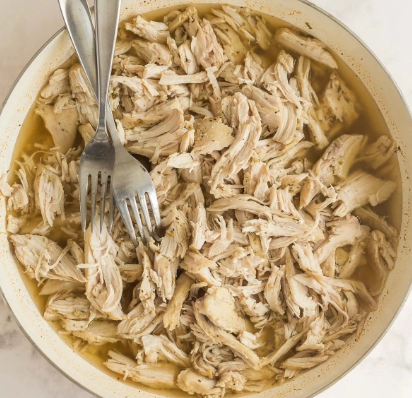 recipe for shredded chicken