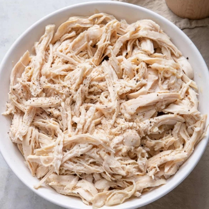 how to cook chicken for shredding