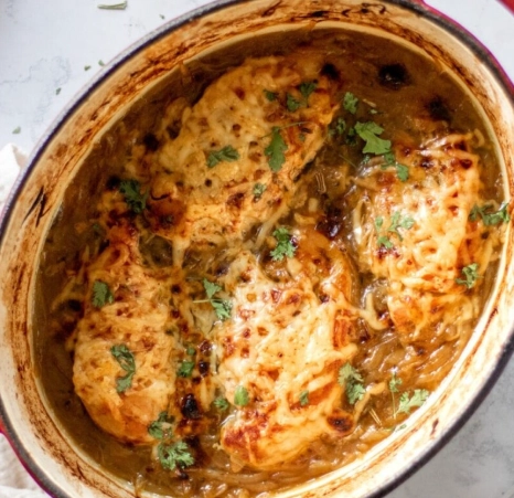 french onion soup chicken