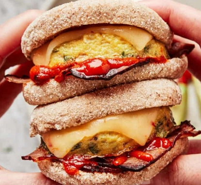 meal prep breakfast sandwiches