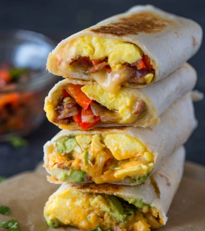 breakfast wrap