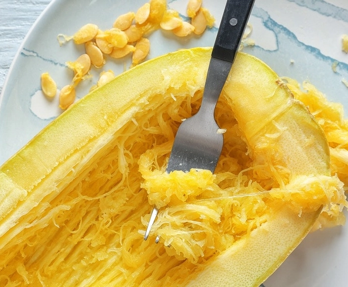 spaghetti squash as spaghetti noodles