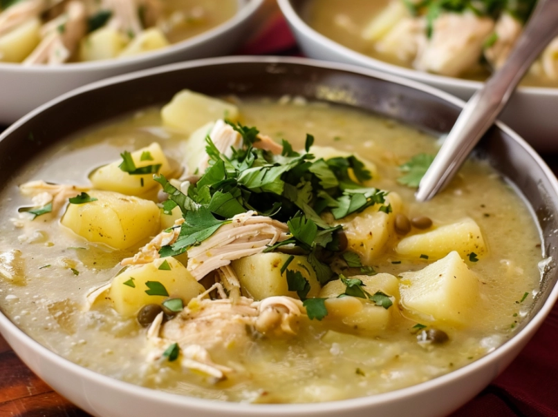 creamy potato chicken soup