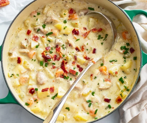 chicken and potato soup