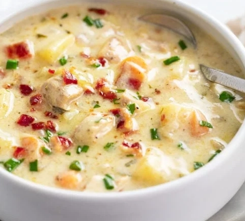creamy potato chicken soup