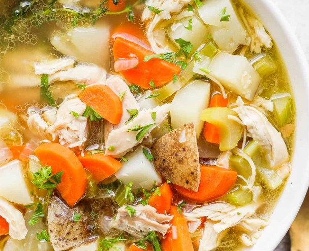 easy chicken soup