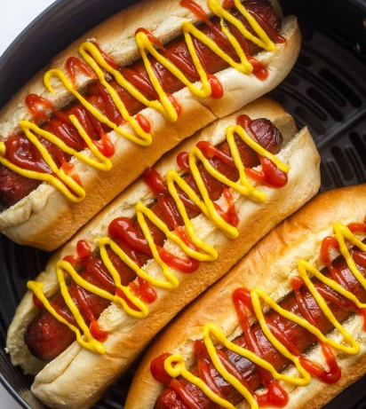 how to cook hot dogs in air fryer