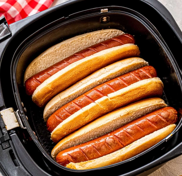 how to cook hot dogs in air fryer
