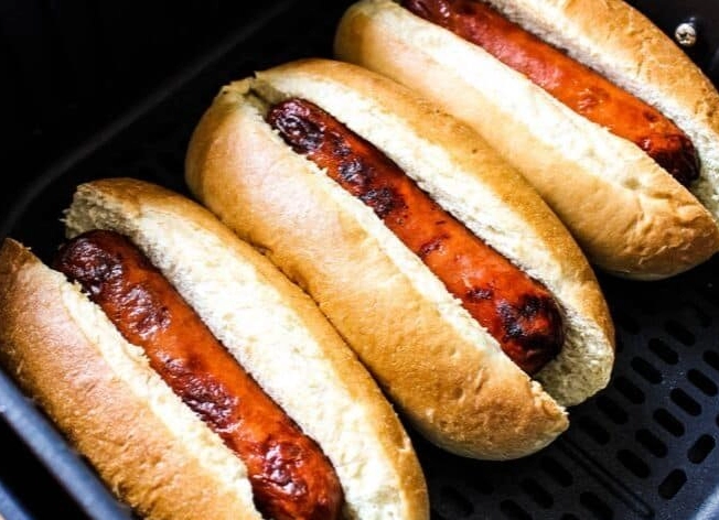 how to cook hot dogs in air fryer