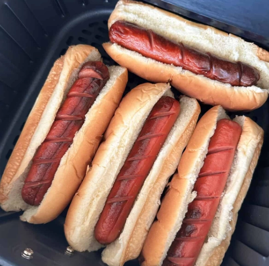 air fryer hot dogs air fryer hot dogs