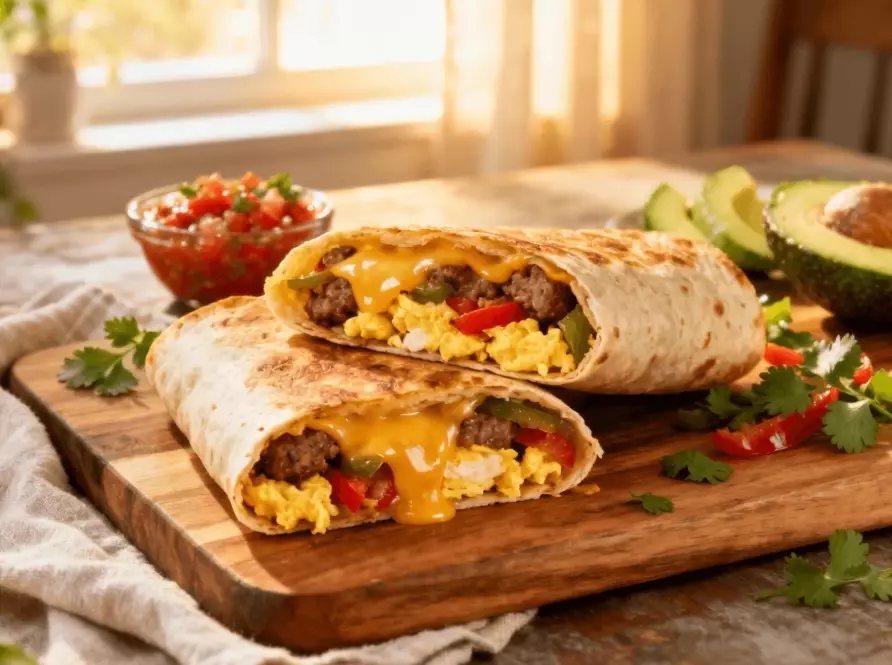 sheet pan breakfast burritos sheet pan breakfast burritos