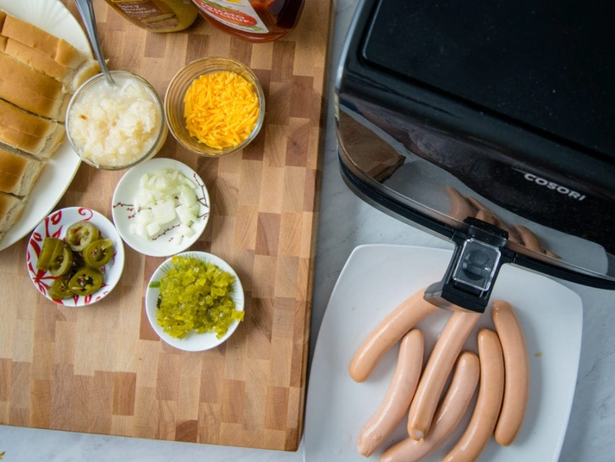 grill hot dogs grill hot dogs