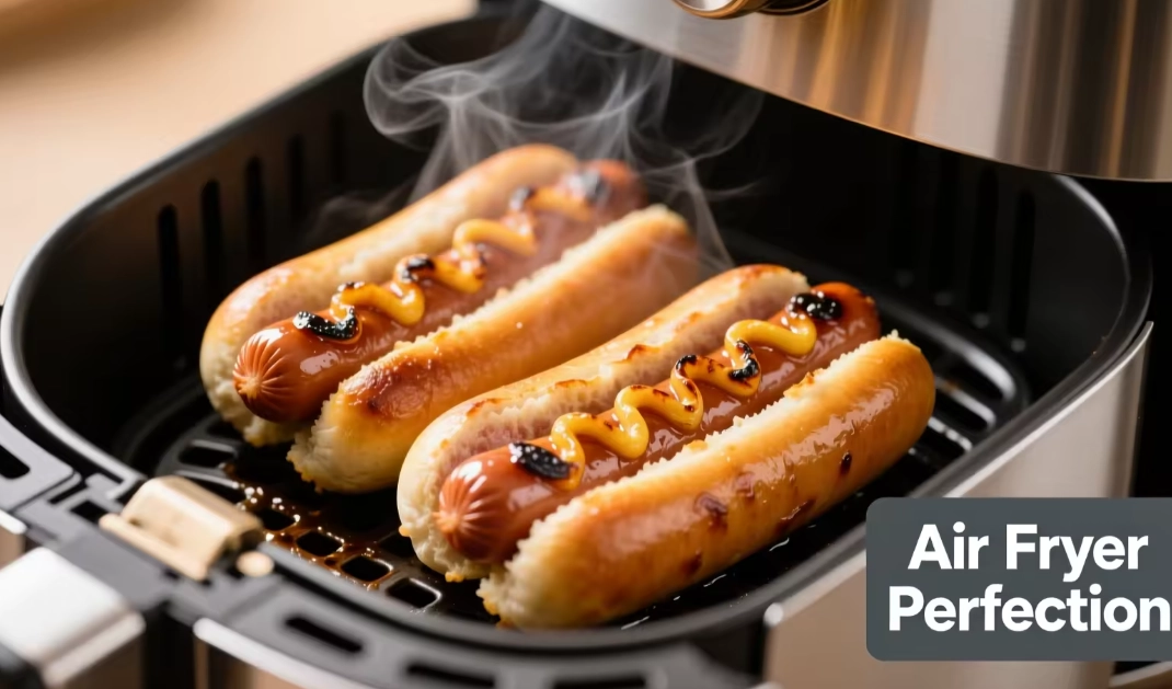air fryer hot dogs air fryer hot dogs