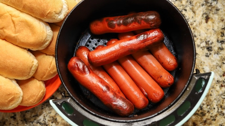 air fry hot dogs air fry hot dogs