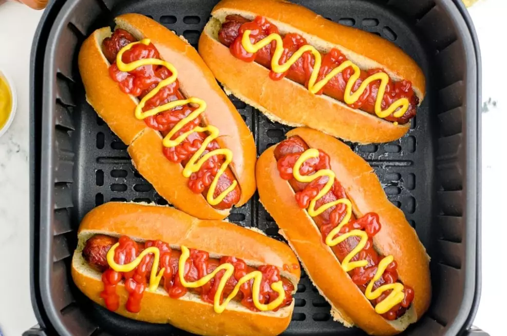 air fryer hot dogs without buns air fryer hot dogs without buns