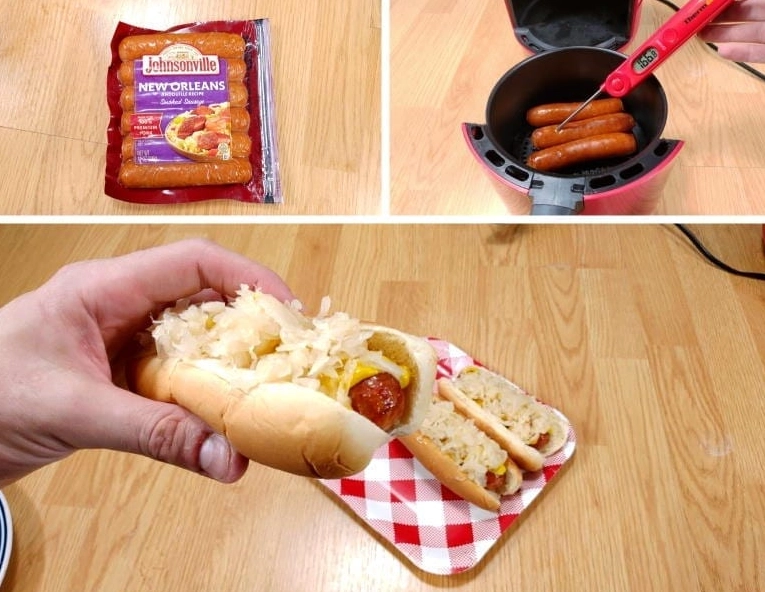 air fryer hot dog time air fryer hot dog time