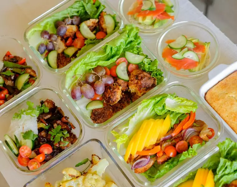 Healthy food prep lunch ideas for weight loss